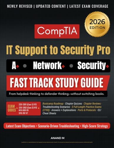 Amazon.com: COMPTIA IT ENTRY PRO - TECH+, NETWORK+, SECURITY+ ALL